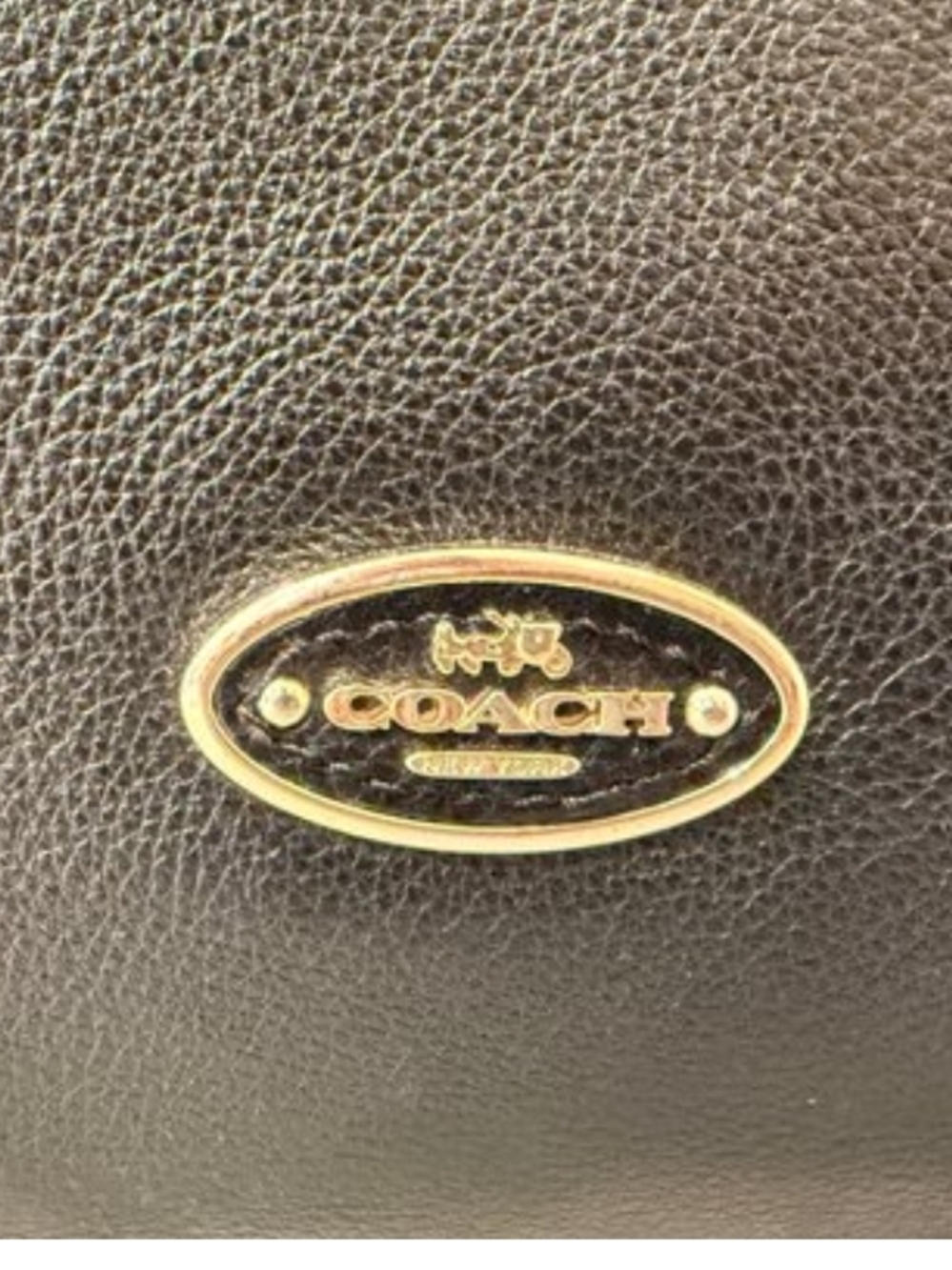 Coach Black Leather Hobo Bag - Picture 13 of 14